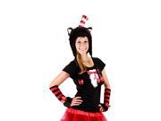 Dr. Seuss Cat in the Hat Hooide Hat by Elope Costumes 291710