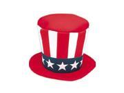 Adult Uncle Sam Mad Hatter Jacobson Hat 16565