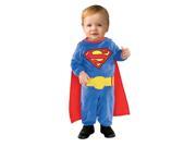 Infant Superman Costume Rubies 885301