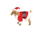Pet Santa Claus Costume Rubies 50595 887895