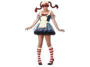 Adult Rag Doll Dress Costume by California Costumes 01376