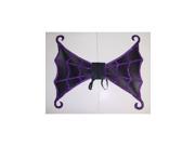 Purple Black Spider Web Wings Princess Paradise 8004