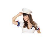 Adult Sequin Sailor Captain Hat Roma H4340