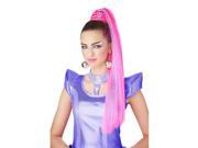Cosmic Pink and Purple Ponytail by California Costumes 70726
