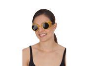 Adult Gold Goggles by Jacobson Hat 25854
