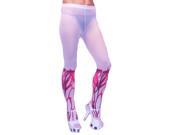 Adult Bleeding White Tights by Party King H052T