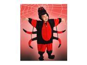 Child Red black Spider Costume Princess Paradise 4607