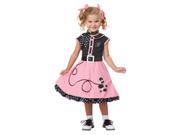 Toddler 50 s Poodle Cutie by California Costumes 00134