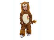 Toddler The Wizard of Oz Cowadly Lion Costume by Princess Paradise 4476