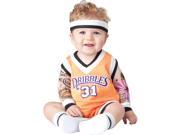 Infant Double Dribble Basketball Player Costume by Incharacter Costumes LLC 16042