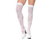 Adult Bloody Scratches Thigh Hi in White by Party King H055TH