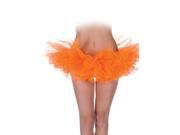 Adult Neon Orange Tutu by Underwraps Costumes 29479