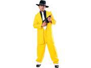 Adult Male Yellow Zoot Suit Costume Rubies 15759