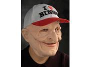 Adult I Love Bingo B 9 Benign Male Full Mask Hat by Zagone Studios M1002
