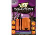 11 Piece Glitter Pumpkin Carving Kit by FunWorld 94613