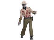 Adult Zombie Sheriff Costume by FunWorld 131494