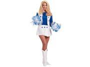 Adult Dallas Cowboys Cheerleader Costume Rubies 15683