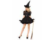 Adult Bewitching Black Witch Costume by Leg Avenue 85238