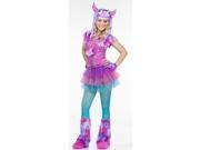 Teen Polka Dot Monster Costume by FunWorld 123253
