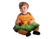 Halloween Pumpkin Princess Tutu Onesie Costume Infant 6 12 Months