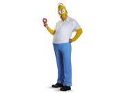 Adult Homer Simpson Deluxe Costume by Disguise 85383