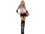 Adult Sexy Football Girl Costume Be Wicked BW1092