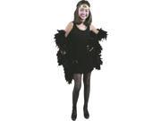 Child Black Fashion Flapper Costume Charades 252