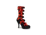 Adult Burlesque Ankle Strap Boots by Pleaser Burlesque 129