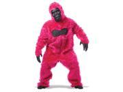 Adult Male Plus Size Pink Gorilla Costume by California Costumes 01010PIK