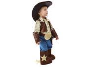 Toddler Cowboy Costume byPrincess Paradise 4393