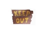Keep Out Sign Rubies 6077
