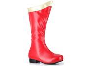 Child red and gold superhero boot. by Ellie Shoes 101 SUPER