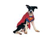 Superman Pet Costume Rubies 50446 887892