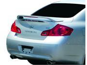 Infiniti G35 4Dr 2007 2009 Factory Style Rear Spoiler with LED Painted JSP 339095