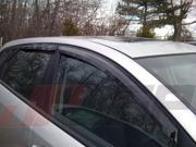 Forte Hatchback Window Deflector Rain Vent Visor Fit Kia 2009 2013 JSP 218016