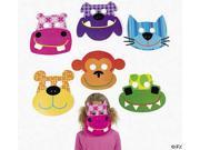 The Critter Club Paper Frog Mask by Fun Express FE14 727FRO