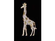 Diamond Studded Giraffe Pin Art 11700SP