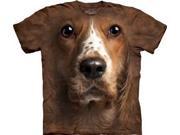 Cocker Spaniel Face Adult T Shirt by The Mountain 10 3417