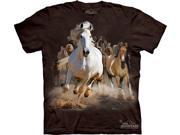 Stampede Adult T Shirt by The Mountain 10 3064