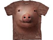 Pig Face Adult T Shirt by The Mountain 10 3244
