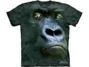 Silverback Portrait Adult T Shirt by The Mountain 10 3100