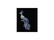 Blue Peacock Pin Art 10969SP