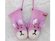 Kids Bailey Bunny Mittens by Knitwits A2190K