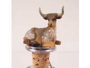 Long Horn Steer Bottle Stopper CW96