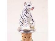 White Tiger Bottle Stopper WT74