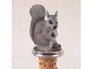 Gray Squirrel Bottle Stopper RO106