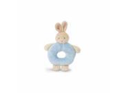 Blue Bunny Ring Rattle by Bunnies By The Bay 181202