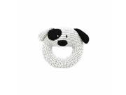 Hand Crocheted Dog Ring Rattle by Dandelion 51011