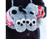 Kids Owl Mittens by Knitwits A2459K