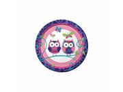Owl Pal Birthday Luncheon Plate by Creative Converting 415624